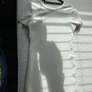 White T-shirt dress